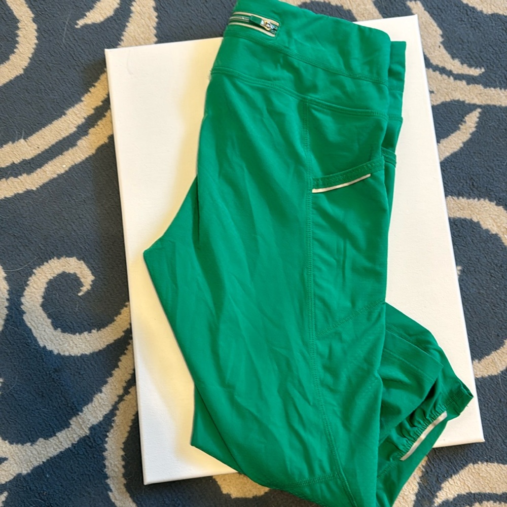 Athleta running tights 3/4 length